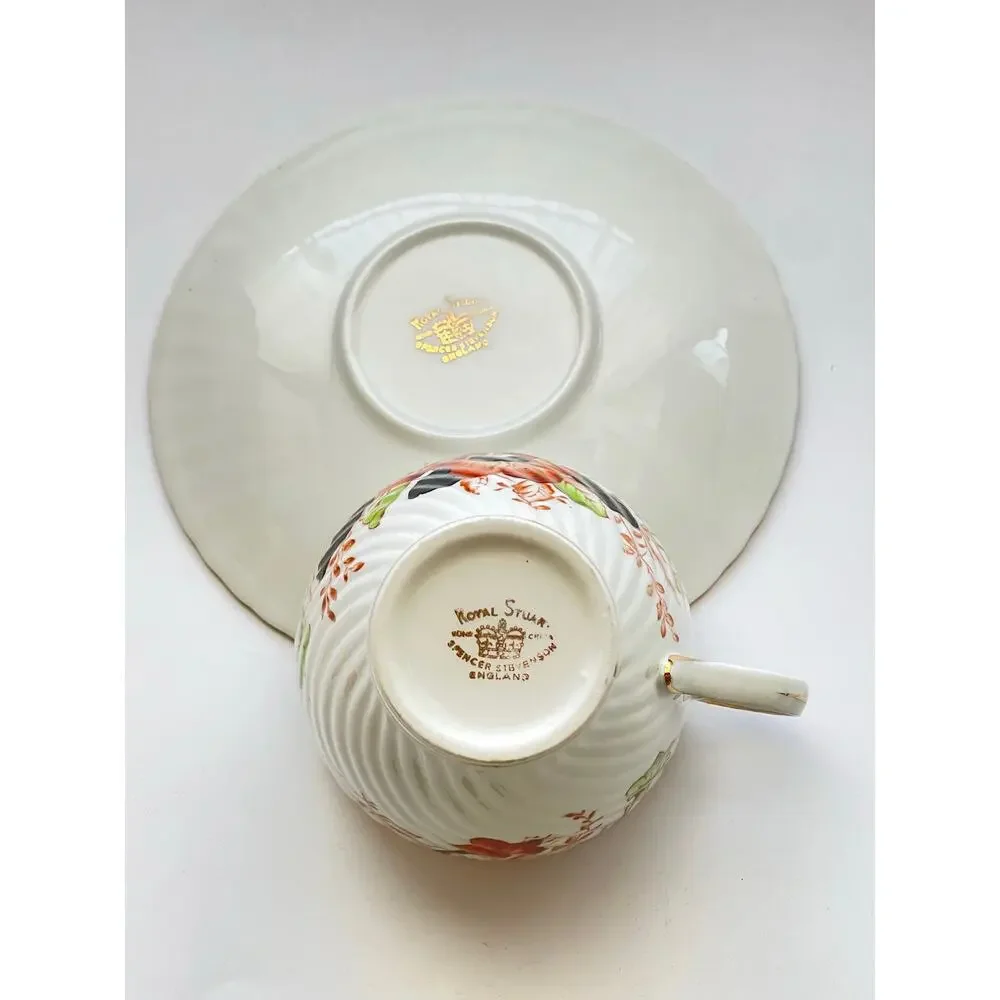 Vintage Rare Find Royal Stuart Spencer Stevenson England Cup & Saucer